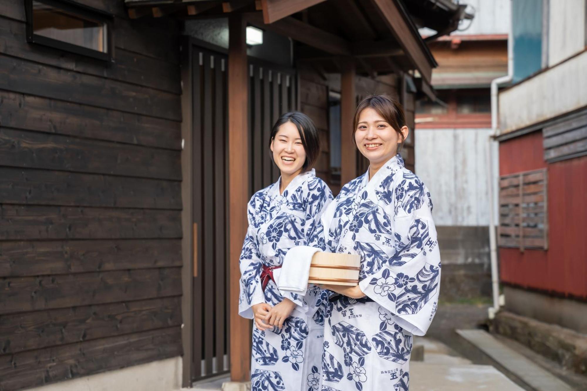Villa Miyako 源泉かけ流し客室温泉ヴィラ みやこ別邸 Goto Exteriér fotografie